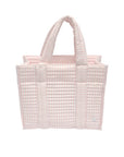 Pimlico Stripe Pink Quilted Wipeable Canvas Mini Go Go Stroller Tote