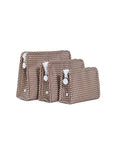 Gingham Coco Medium Roadie Pouch