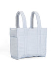 Pimlico Stripe Blue Quilted Wipeable Canvas Mini Go Go Stroller Tote