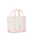 Ballet Pink TRVL Mini Tote Coated Canvas