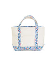Bridgehampton Floral Trim TRVL Mini Tote Coated Canvas