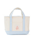 Ballet Gingham Mist TRVL Mini Tote Coated Canvas