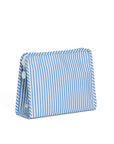 Pimlico Stripe Chambray Large Roadie Pouch Bag
