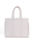 Pimlico Stripe Sand Quilted Wipeable Canvas Go Go Tote