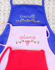 Personalized Children's Holiday Aprons