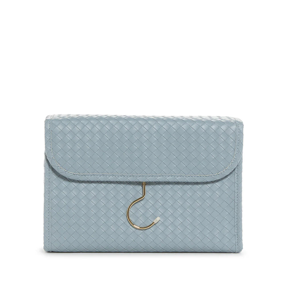 Woven Bleu TRVL Luxe Hanging Toiletry Case