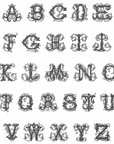 Custom Natalie Monogram Cocktail Napkins (Set of 4)