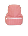 Gingham Red TRVL Backpacker