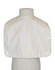 Pimlico Stripe Sand Wipeable Convertible Best Bib