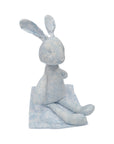 Bun Bun Bunny Toile Blue Stuffie Toy
