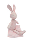 Bun Bun Bunny Toile Pink Stuffie Toy