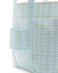 Classic Green Plaid Personalized TRVL Jumbo Tote