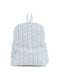 Ribbon Floral Blue TRVL Mini Backer