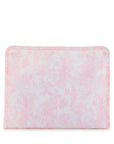 Bunny Toile Pink TRVL Large Roadie Pouch Bag