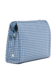 Rodeo Check Indigo Large Roadie Pouch Bag