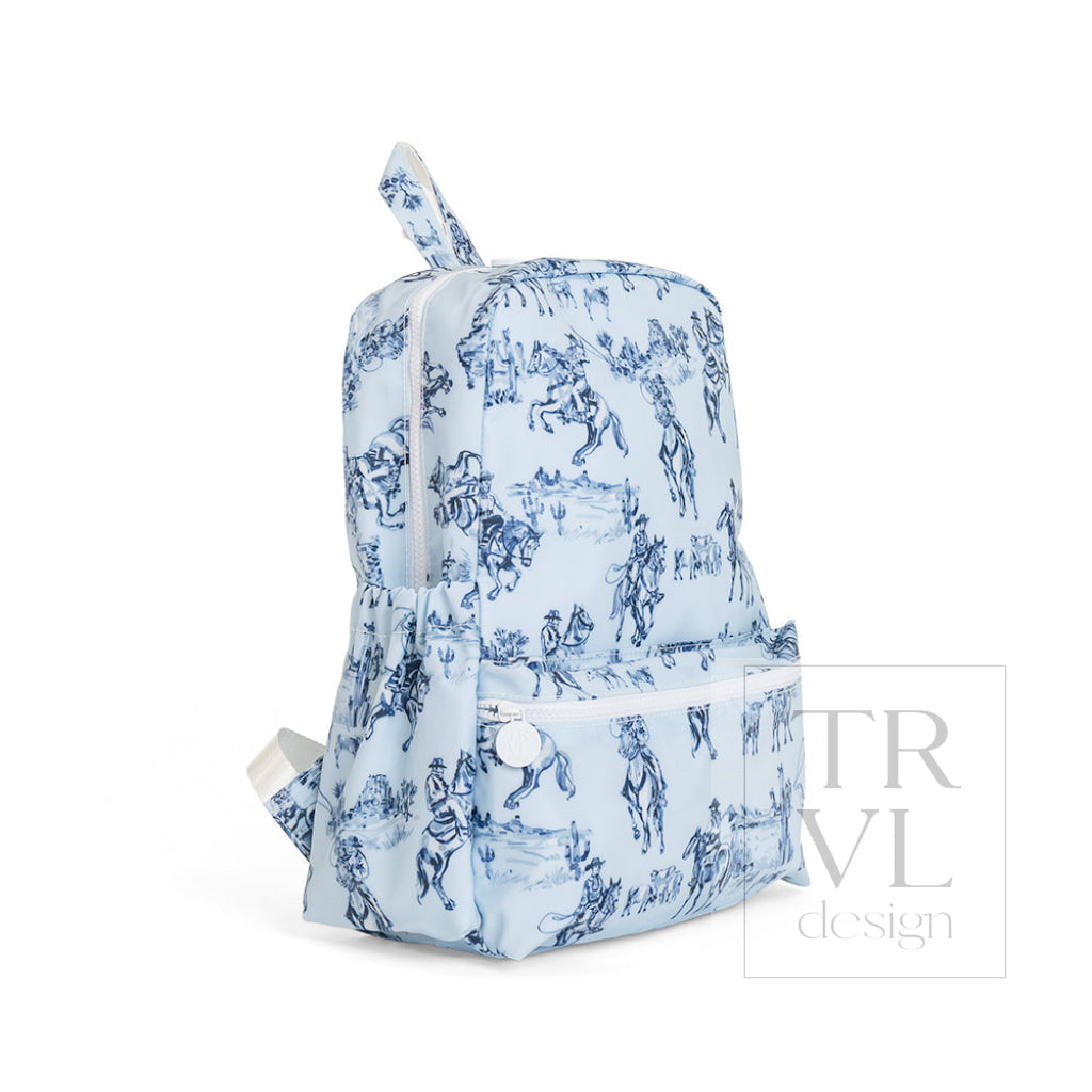 Cowboy Toile Full-Size Backpacker Backpack