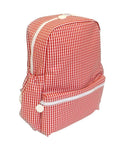 Gingham Red TRVL Backpacker
