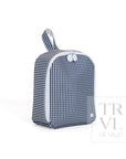 Gingham Navy Bring It! Lunch Bag