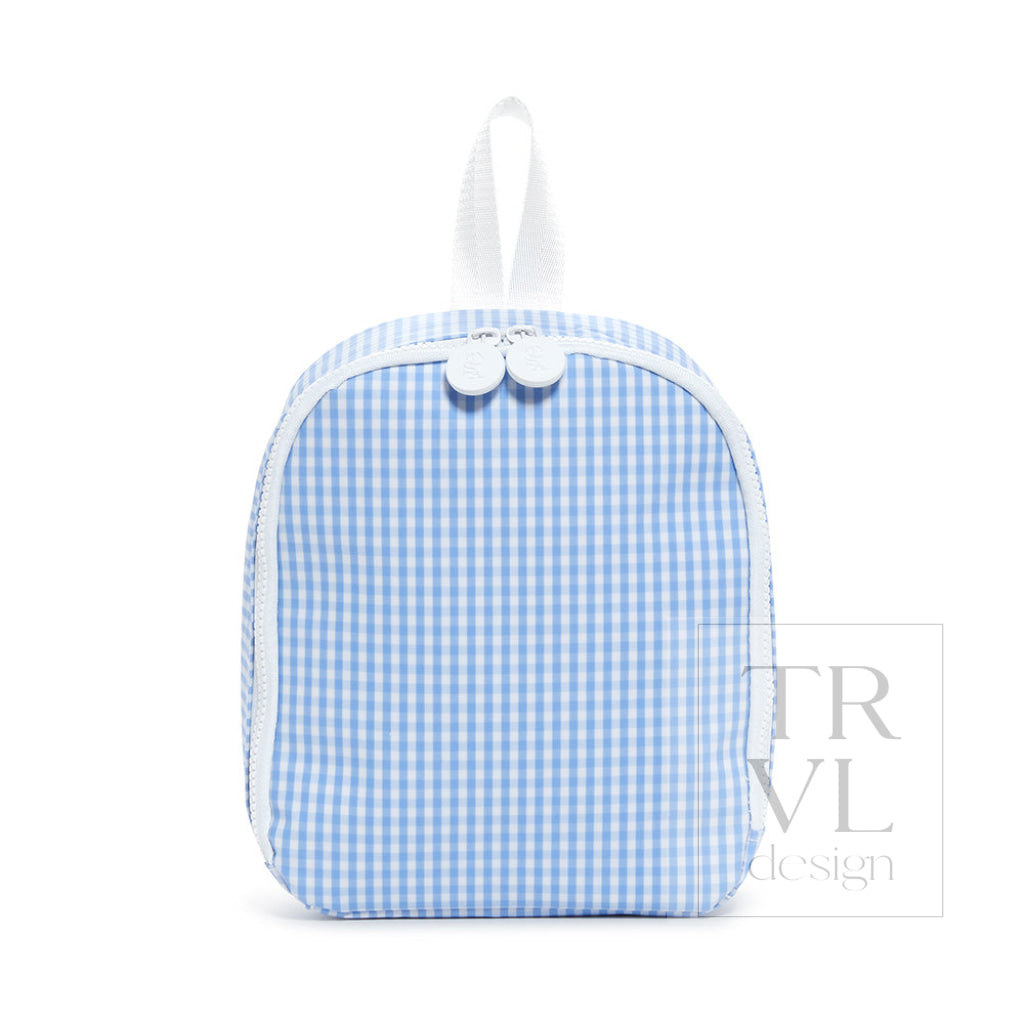 Gingham Sky Bring It! Lunch Bag