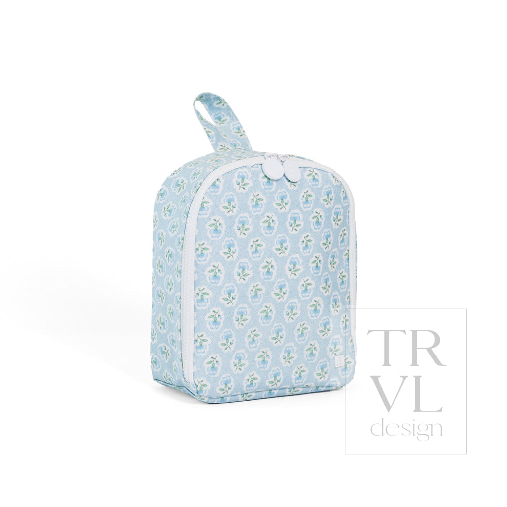 Petite Fleur Blue Bring It! Lunch Bag