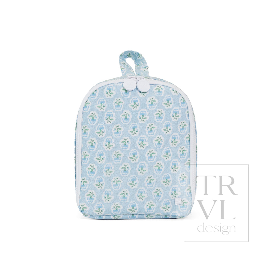 Petite Fleur Blue Bring It! Lunch Bag