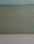 Pillowcase - Piping Edge Cotton: Navy trim / 12”x16”