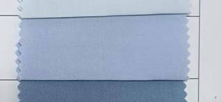 Pillowcase - Piping Edge Cotton: Light Blue trim / 12”x16”