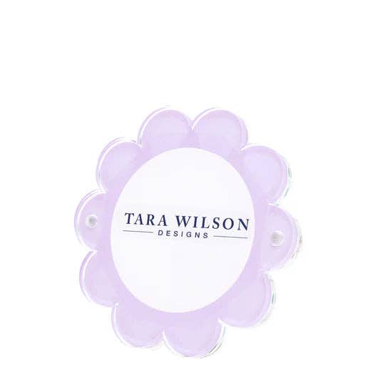 Lavender Acrylic Daisy Frame