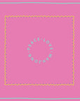 Mats: Light Aqua with Yellow & Pink