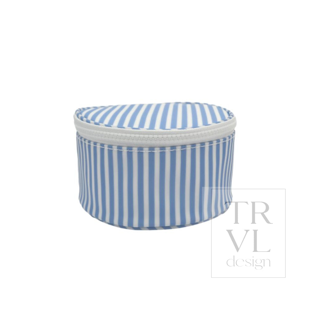 Pimlico Stripe Chambray Round Case