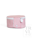 Pimlico Stripe Dusty Rose Round Case