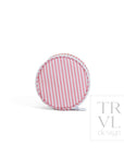 Pimlico Stripe Dusty Rose Round Case