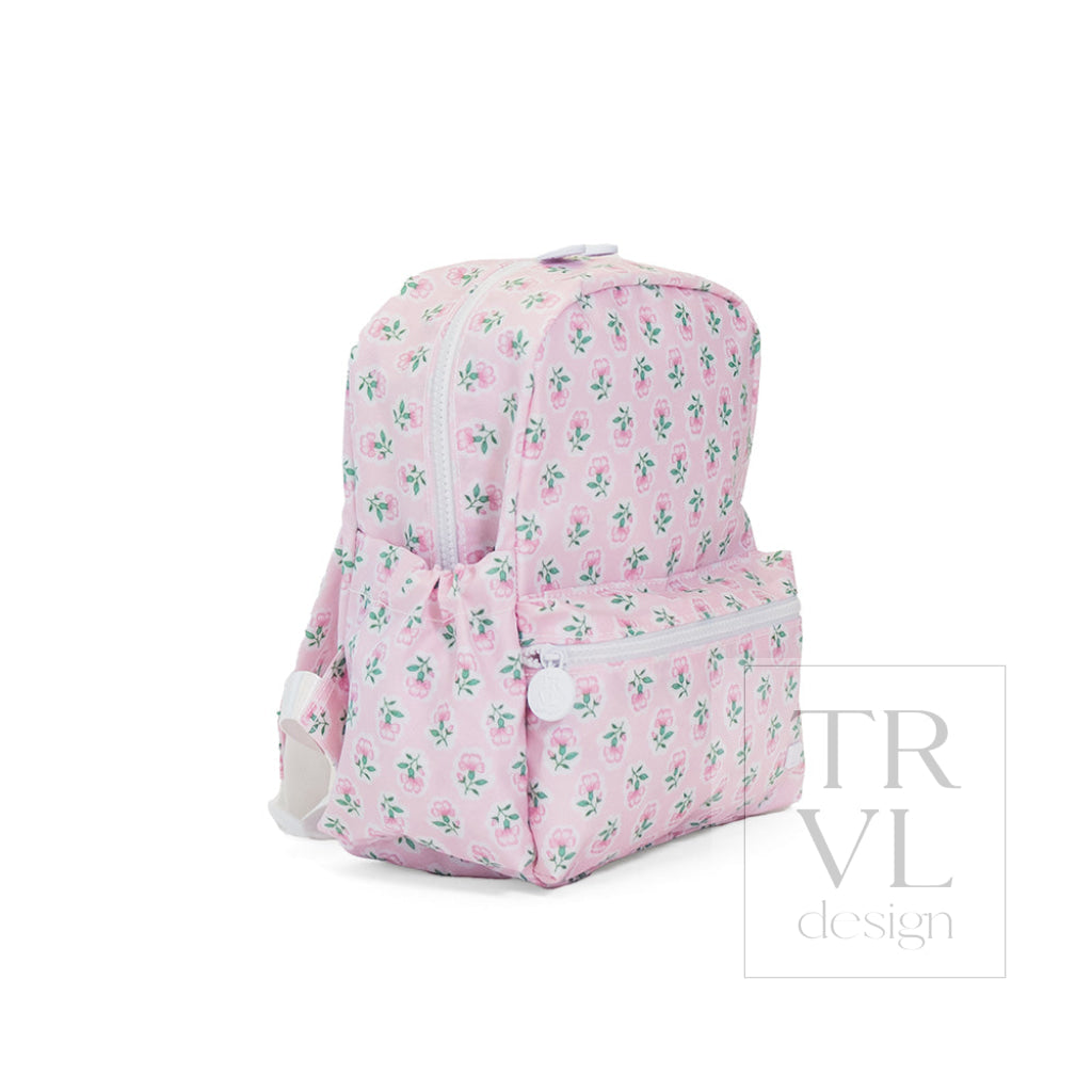 Petite Fleur Pink Mini Backer Backpack