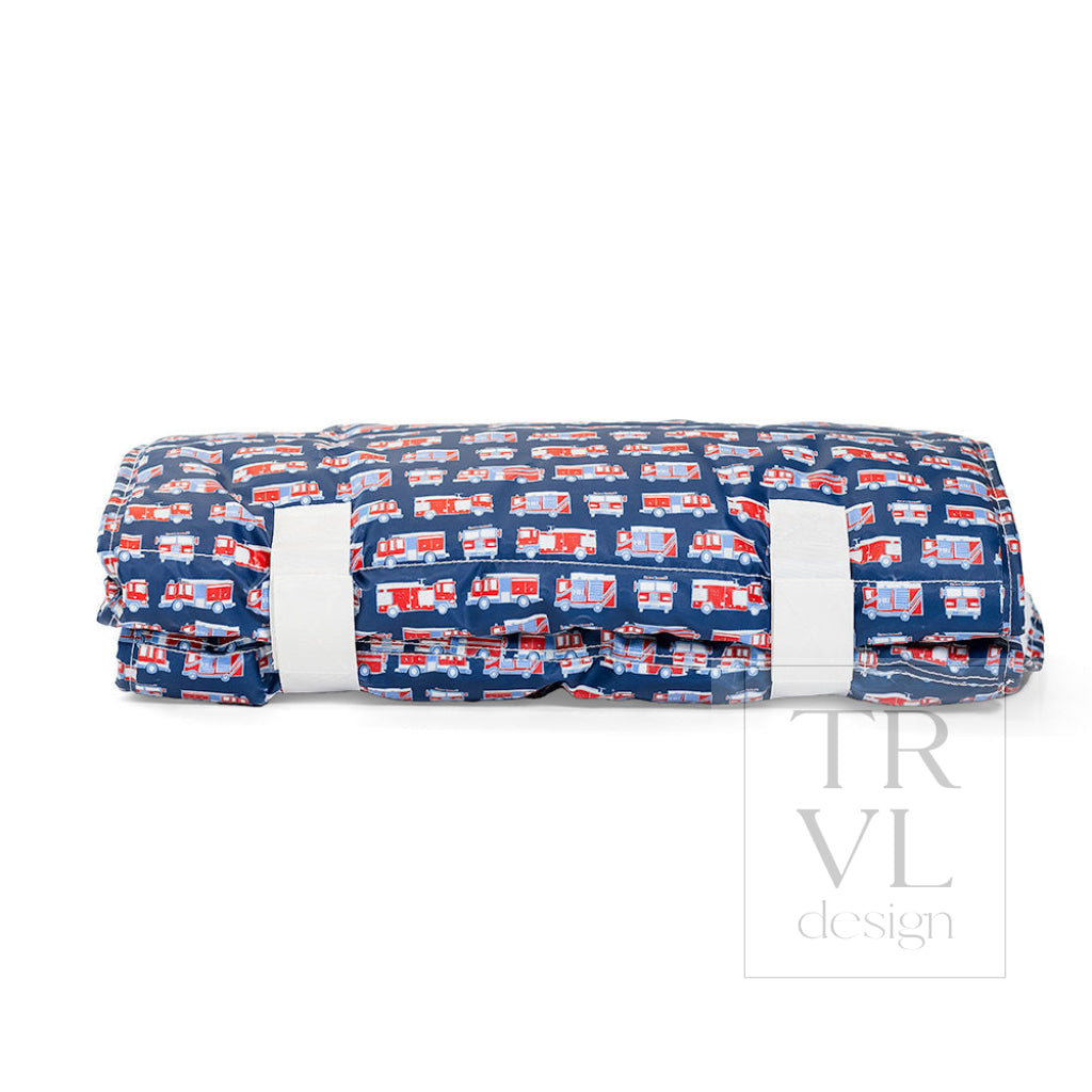 Fire Engines Rest Up! Nap Mat