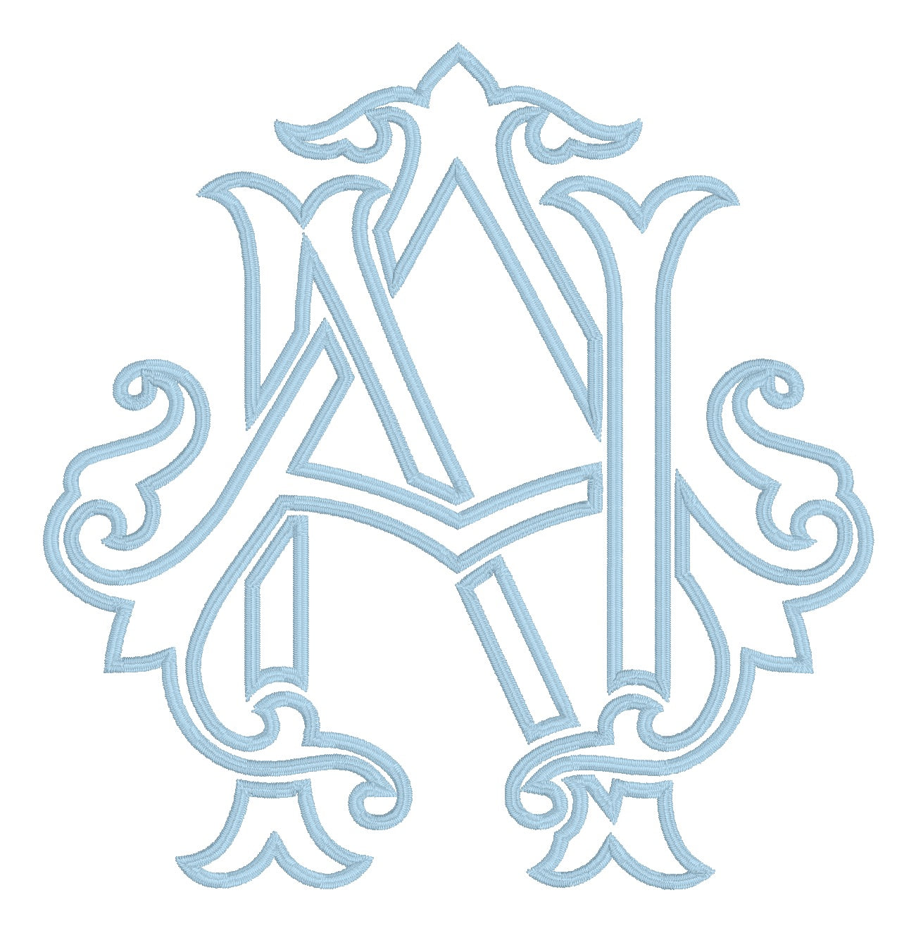 Monogrammed Pima Sleep Mask in Panthere de Luxe