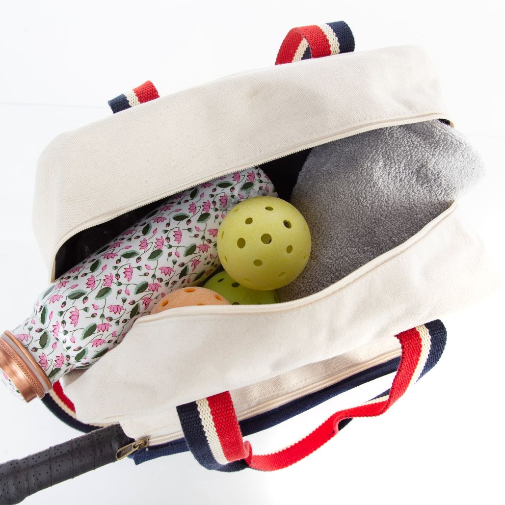 Personalized Canvas Pickleball Bag