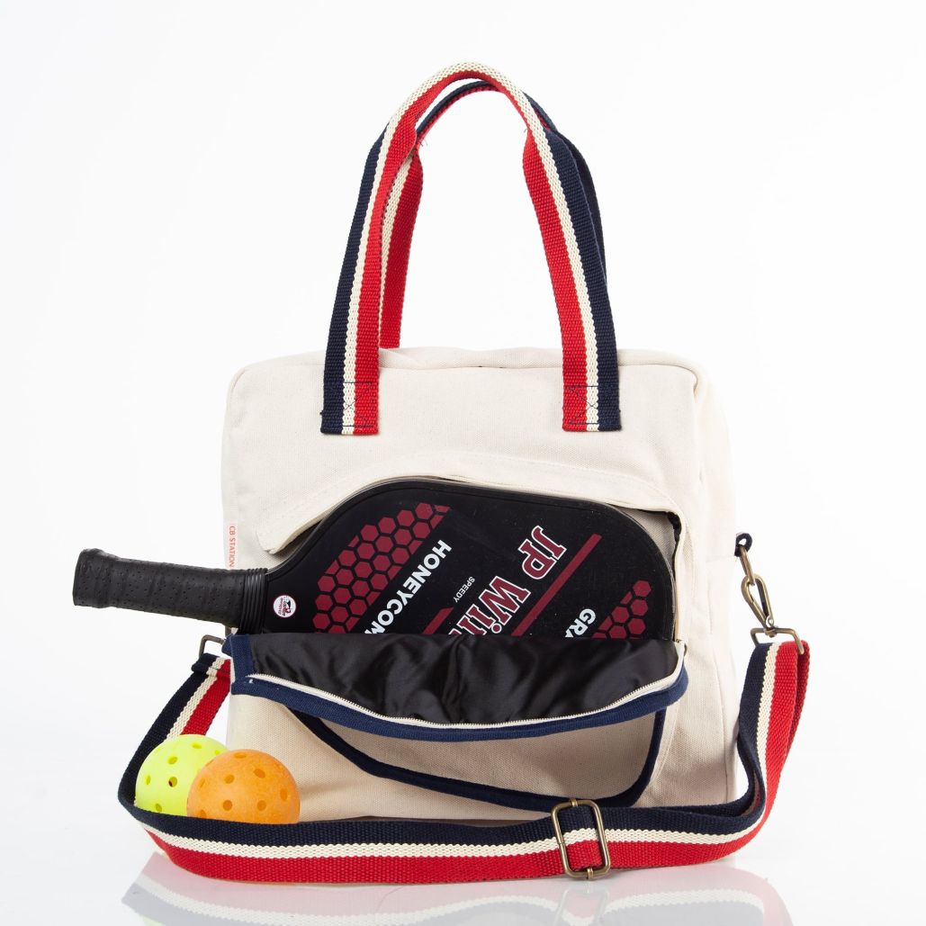 Personalized Canvas Pickleball Bag