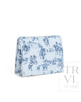 Cowboy Toile Large Roadie Pouch Bag