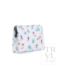 Coated Canvas Ski Medium Roadie Pouch