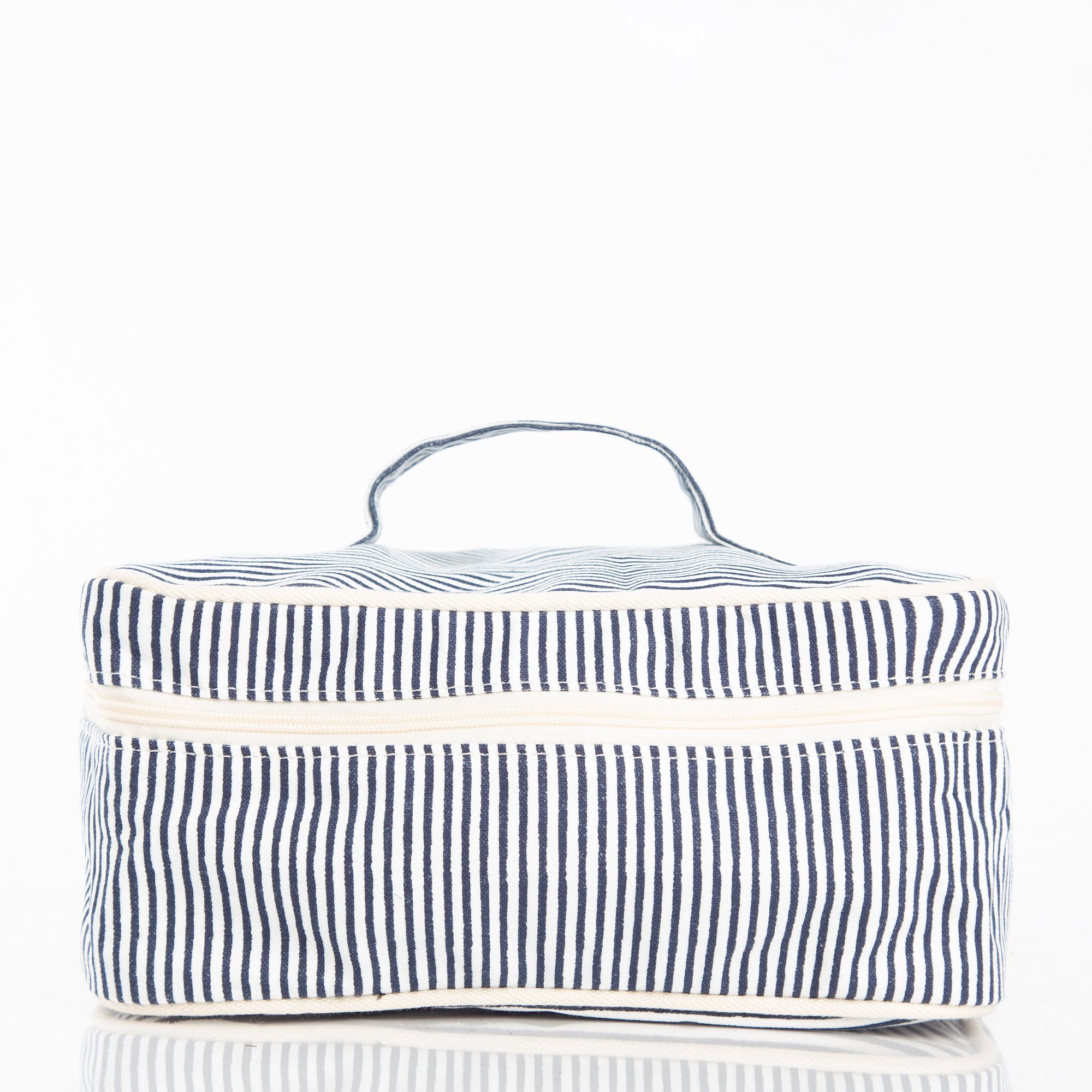 Personalized Canvas Stripes Train Case- More Colors!