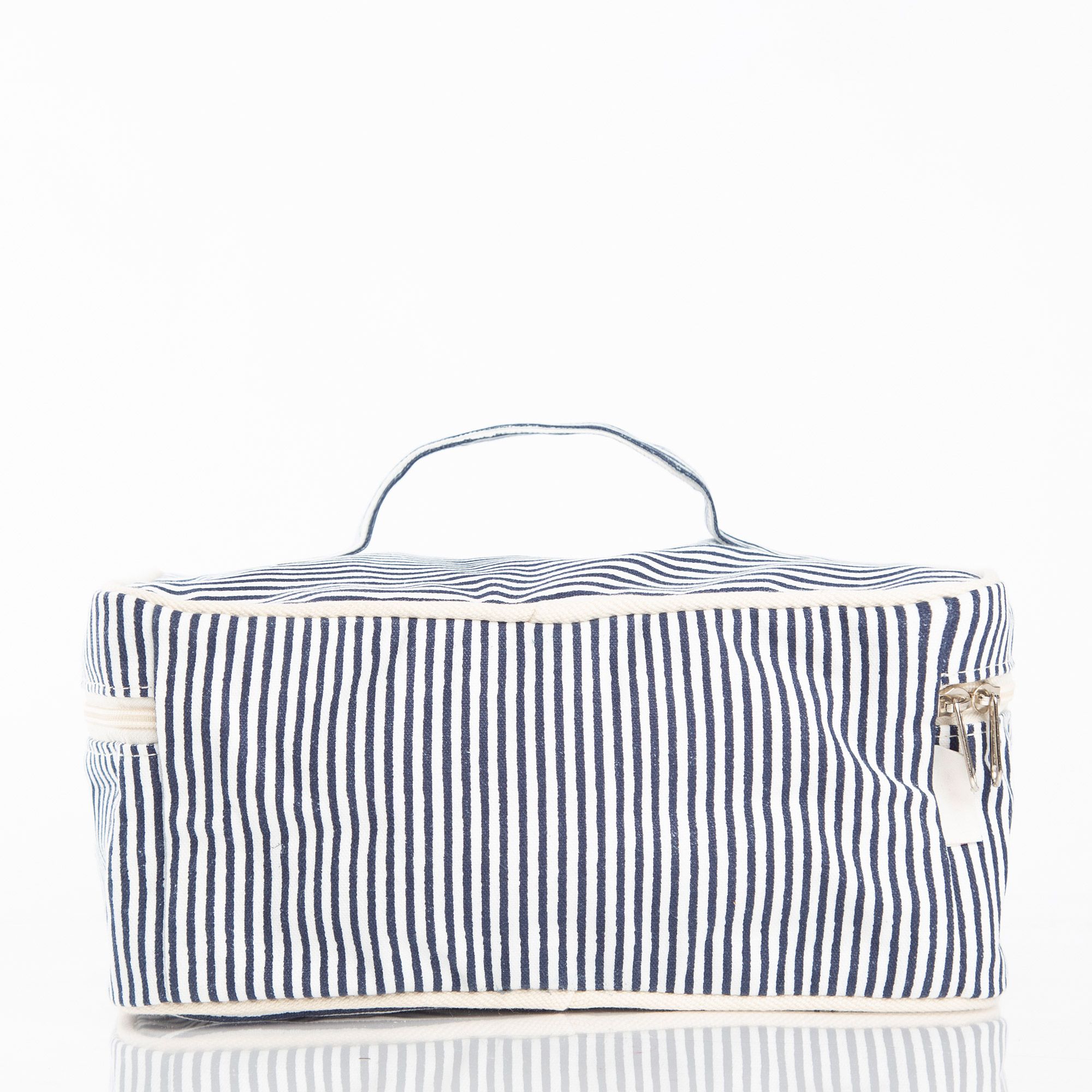 Personalized Canvas Stripes Train Case- More Colors!