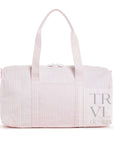 Pimlico Stripe Pink Weekender Duffel Bag