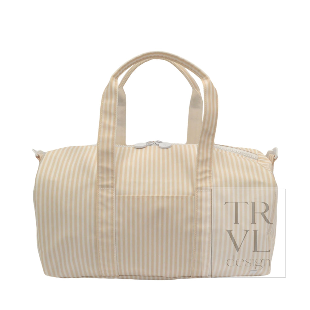 Pimlico Stripe Sand Weekender Duffel Bag