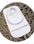 Massey Heirloom Personalized Baby Bib and Burp Cloth Set