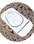 Massey Heirloom Personalized Baby Bib and Burp Cloth Set